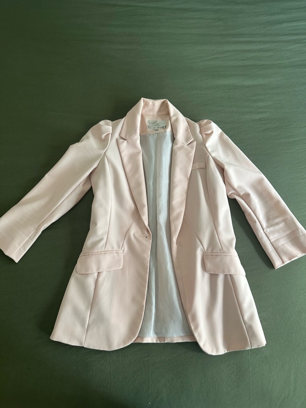 Dynamite Pale Pink Women's Blazer Jacket